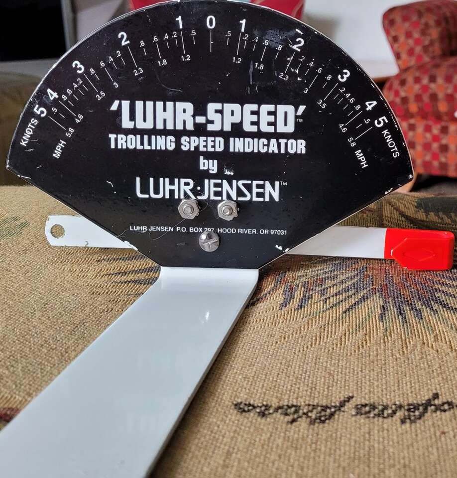 LUHR SPEED TROLLING SPEED INDICATOR jensen14"x8.5"