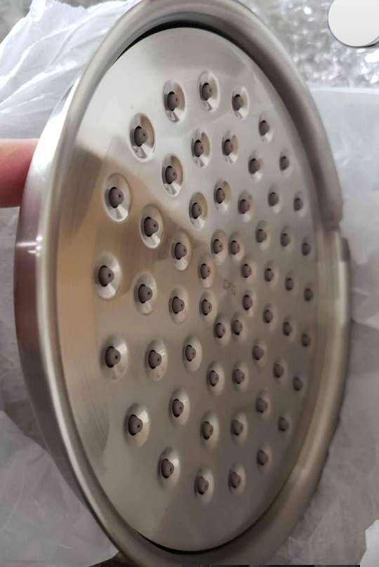 MOEN SHOWER HEAD NEW BRUSHED NICKEL 6 1/2" CFG
