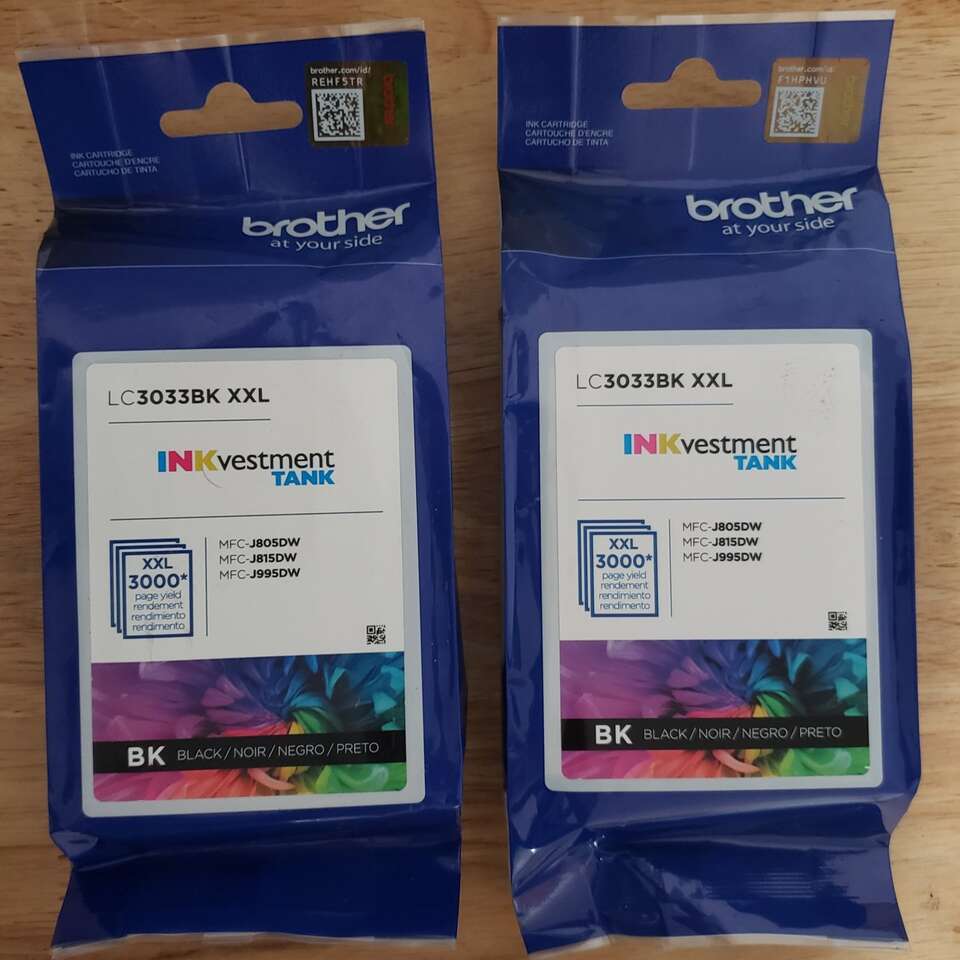 INKvestment TANK printer INK BK BROTHER XXL 3000