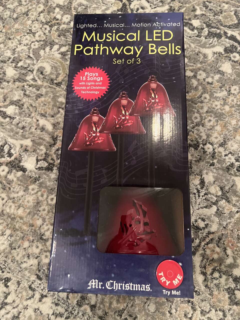 Christmas Large Musical LED Pathway Bells