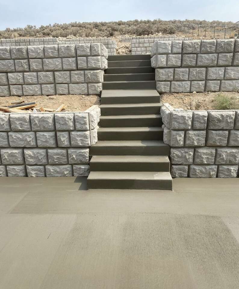 Decorative Concrete Retaining Wall Blocks
