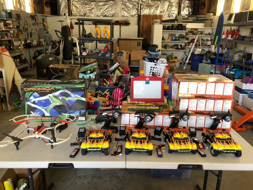 RC Car And Drone Lot Toys