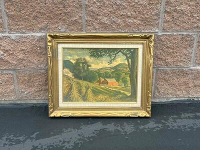 Vintage Dean Fausett Reprint Of Oil Painting