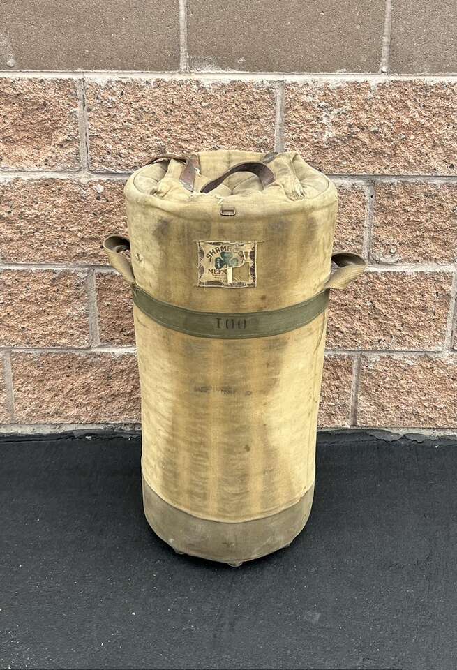 Vintage 1920s Shamrock Meese Ice Cream Cooler