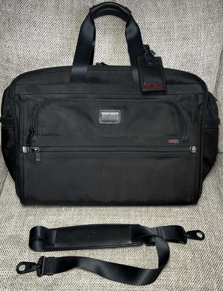 Tumi Carry On Suitcase Travel Bag