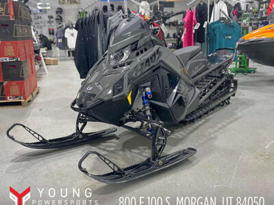 2025 Polaris® 9R RMK KHAOS 155 Shadow Gray / Gloss Black