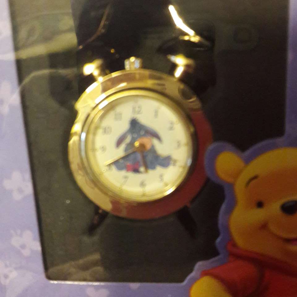 Miniature disney clock