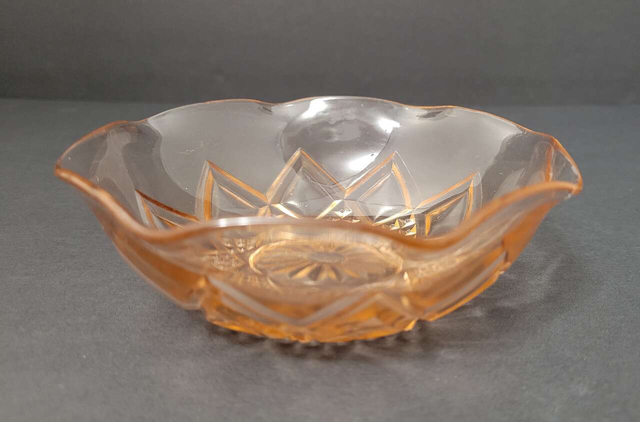 Depression Era Pink Hazel Atlas Glass Bowl