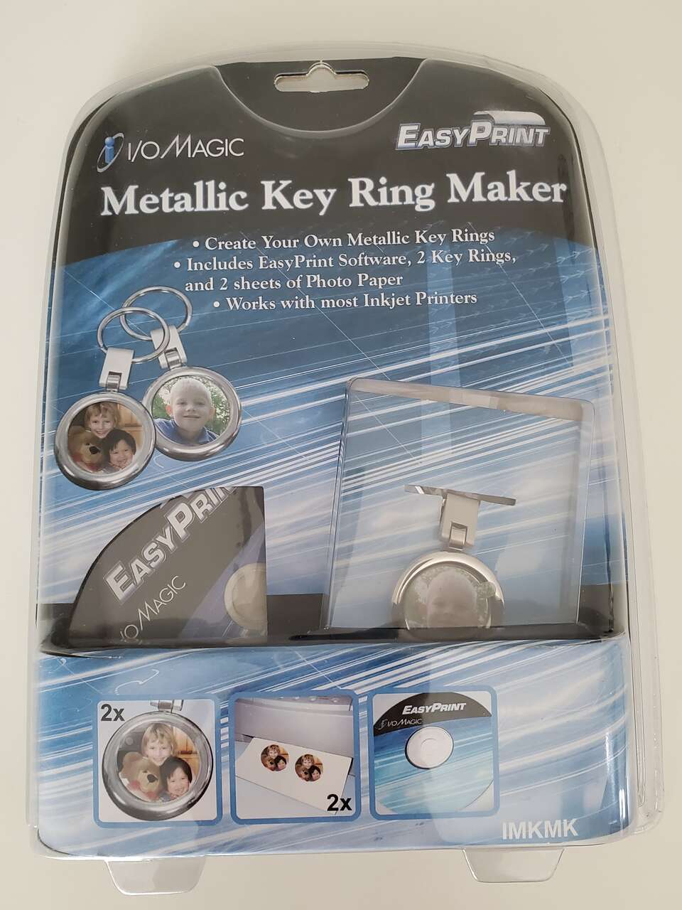 Metallic Key Ring Maker