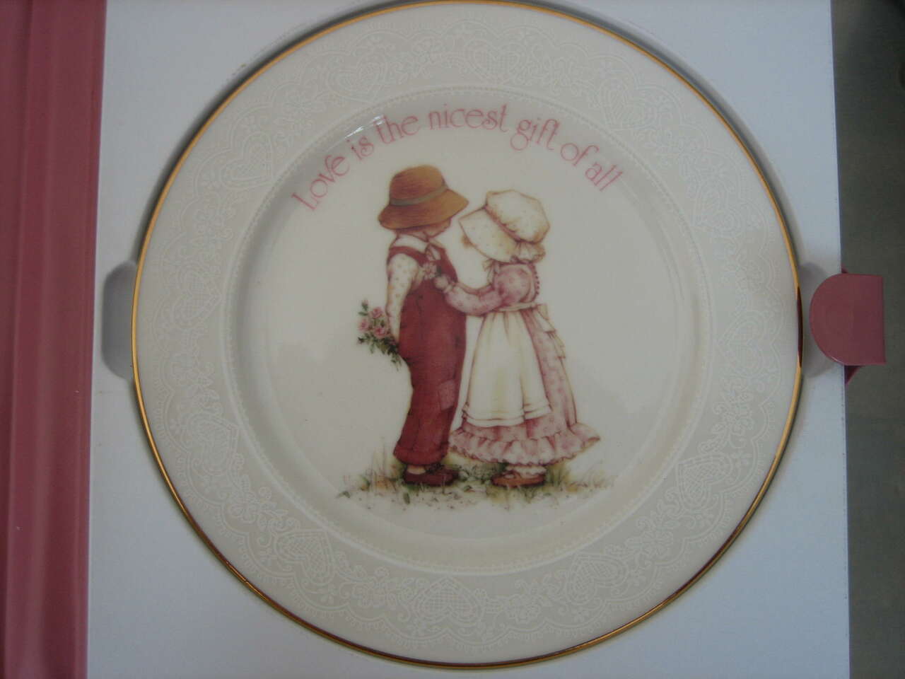 Holly Hobbie Collectible Plate in Original Box