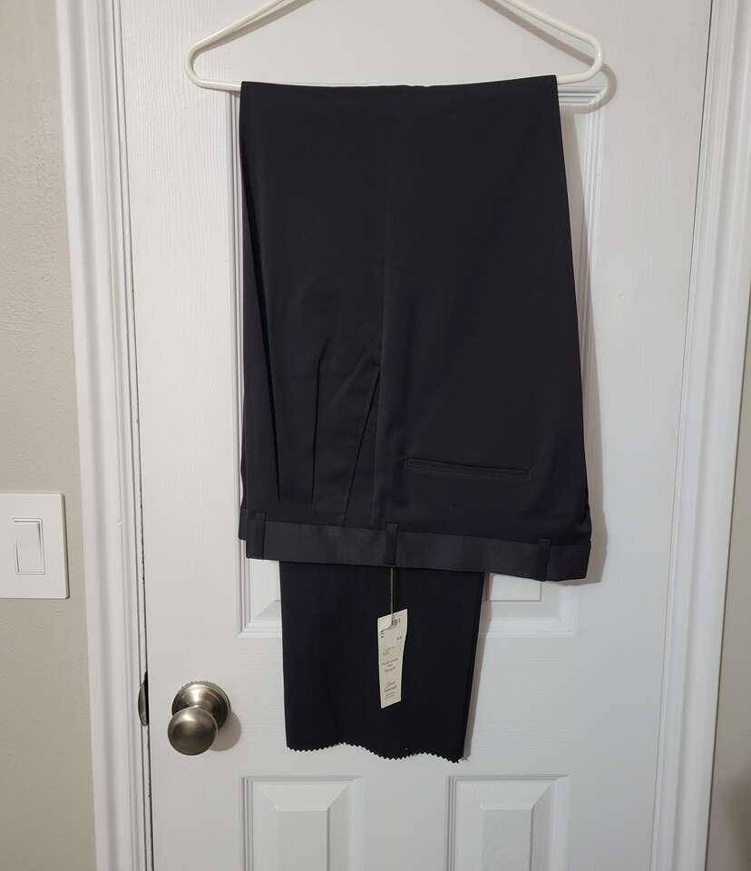 Black Dress Pleated Slacks
