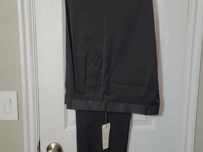 Black Dress Pleated Slacks
