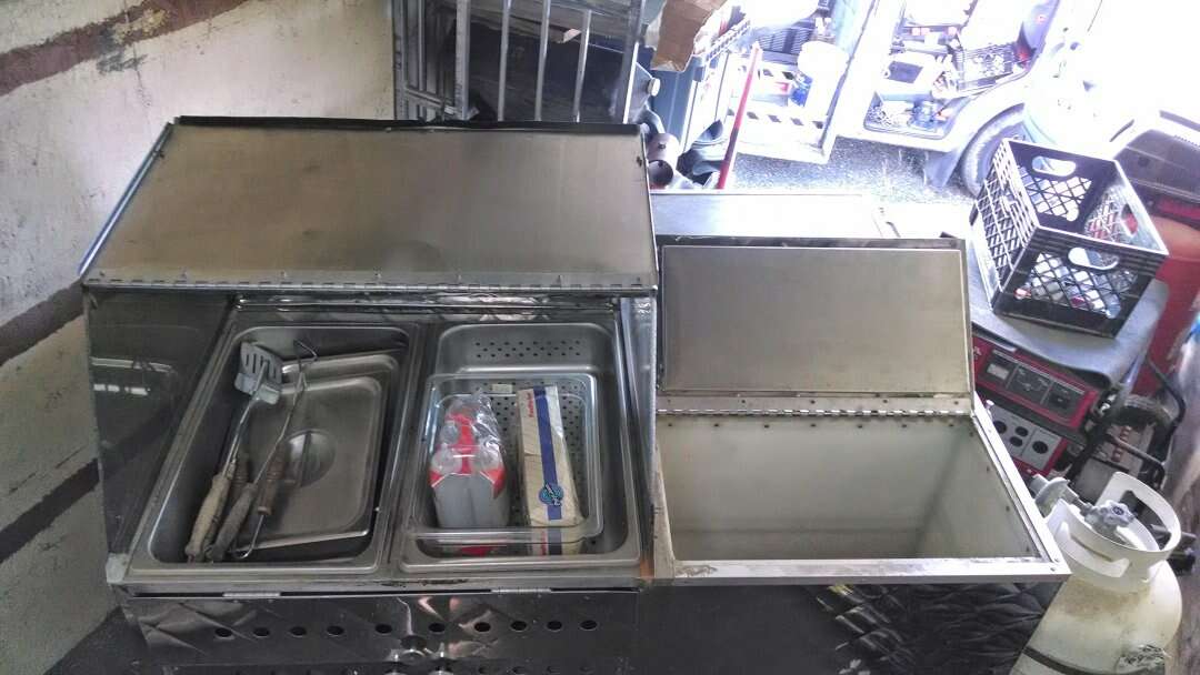 NEW HOT DOG CART business start today