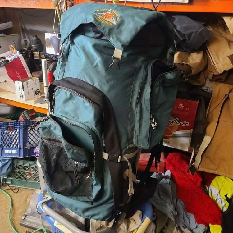 K2 Dana Design long bed backpacking backpack 7lbs