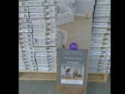 ISO PVC Vinyl Laminate FLOORING looking unwanted