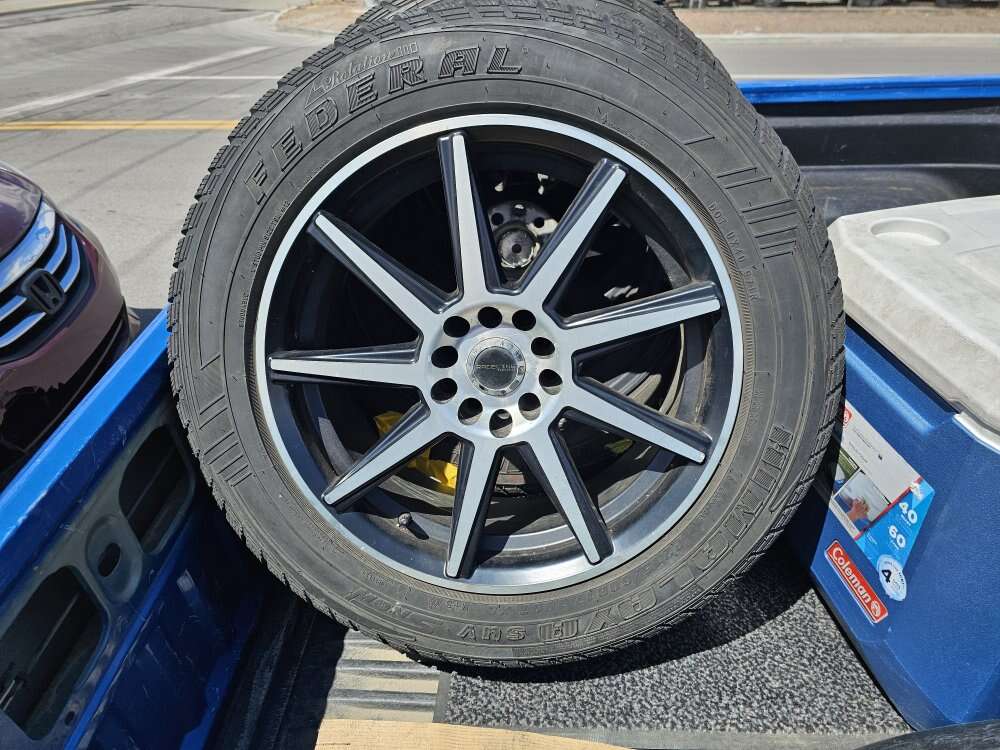 Raceline wheel tire 17x7.5in/5x105/5x115 40MM