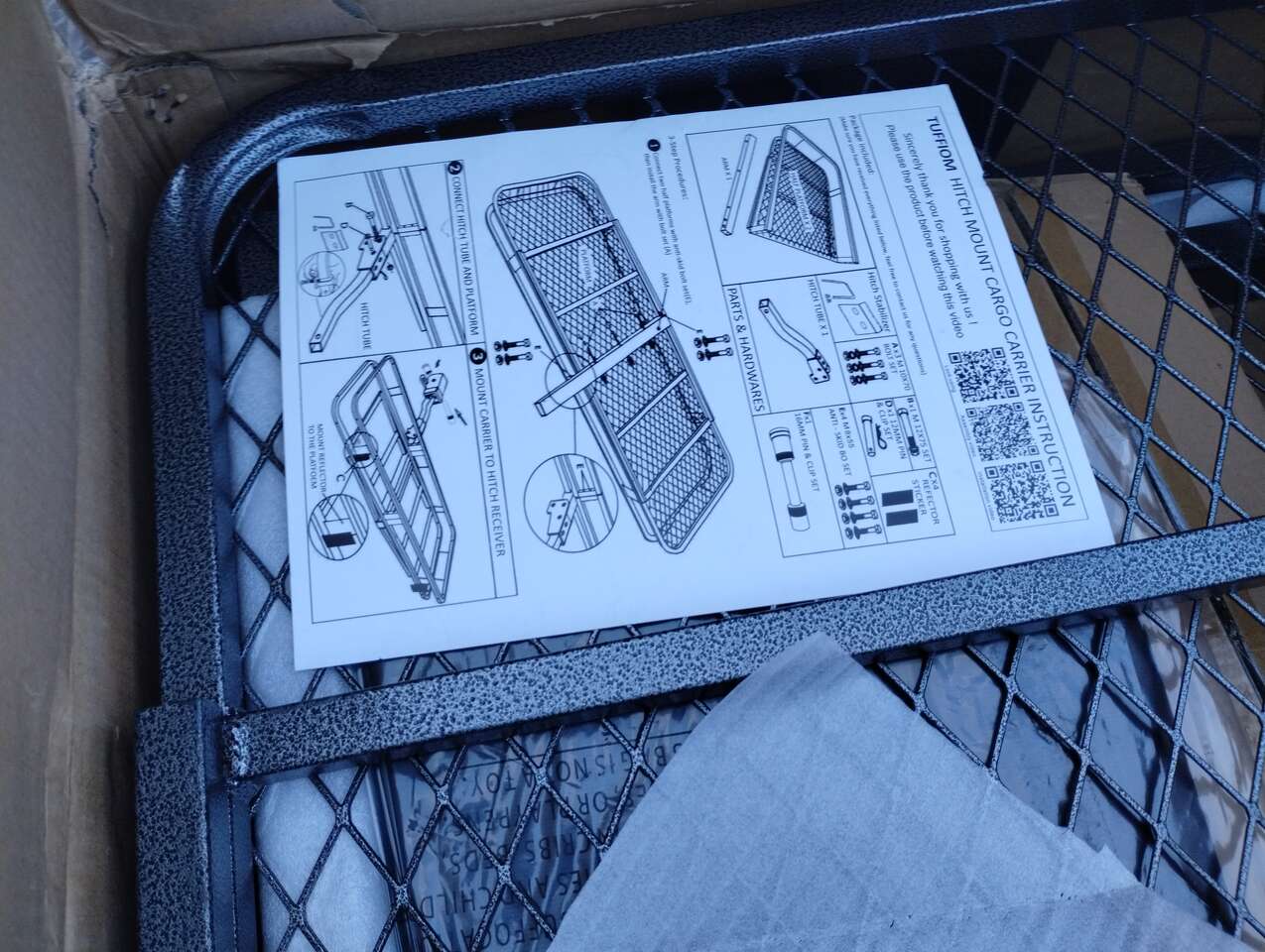 brand new cargo rack