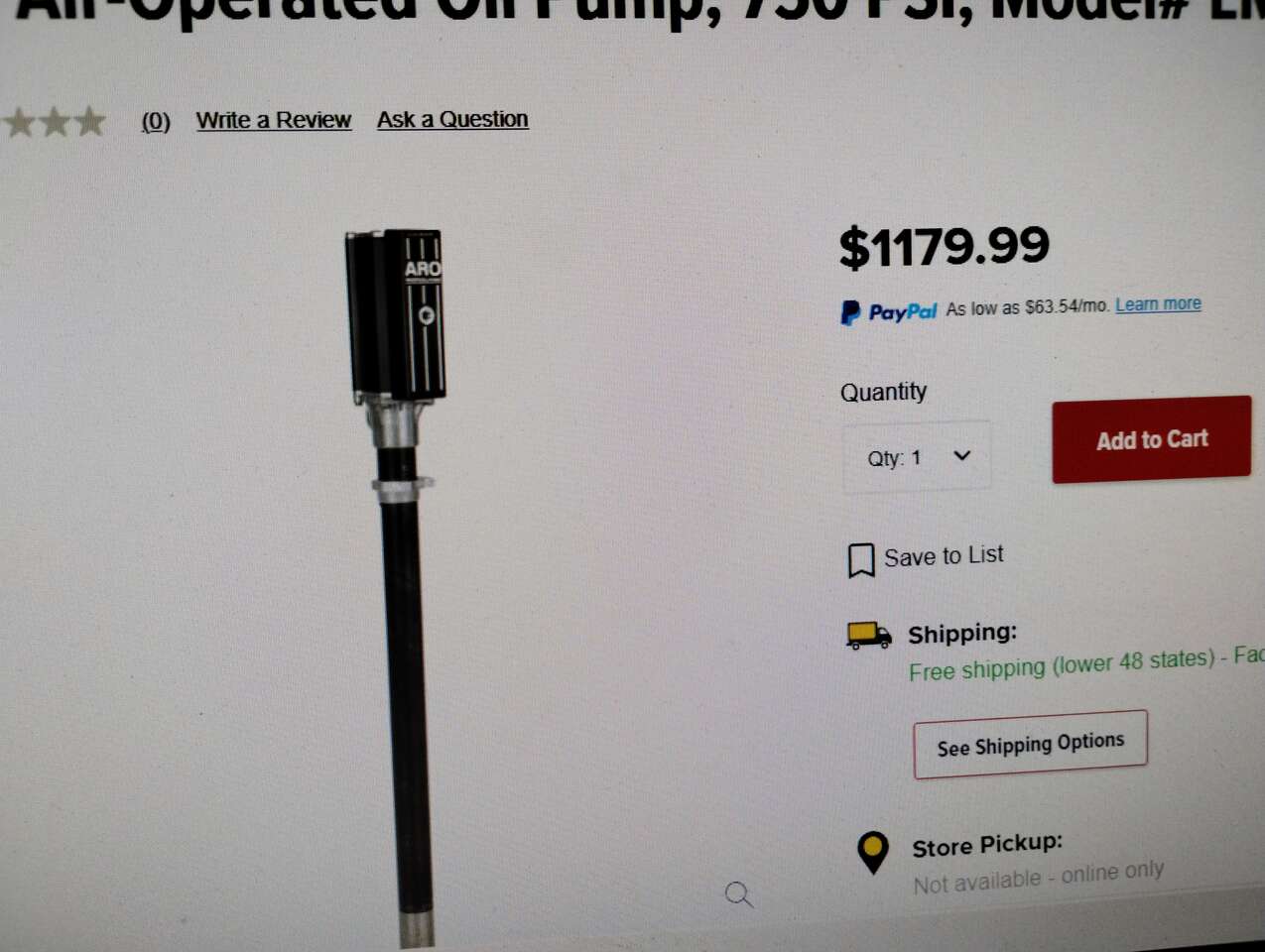 INGERSOL RAND PUMP OPENTO OFFERS