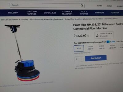 floor machine #nm202 175rpm/320 calls only please best offer price drop 600$