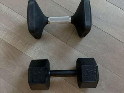Dumbbells $1 per pound
