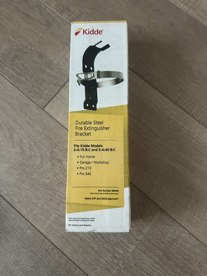 Kidde Durable Steel Fire Extinguisher Bracket