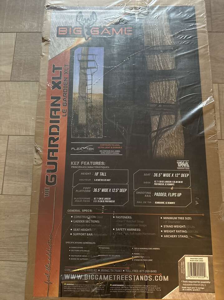 Big Game Guardian XLT Tree Stand