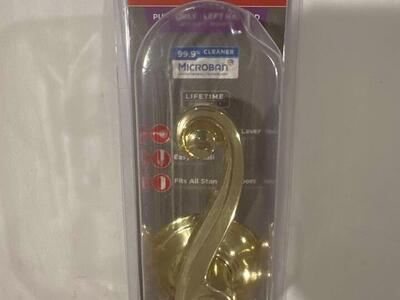 Kwikset Pull Only Left Handed Brass