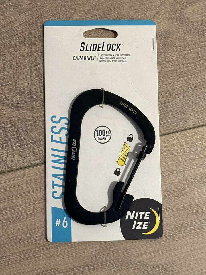 SlideLock Carabiner 100lb