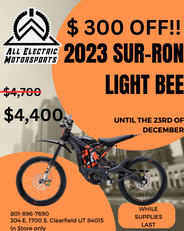 E bike December sale! Cycling
