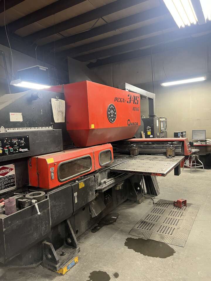 1989 Amada Pega-345 King Turret Punch