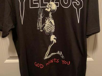 Yeezus Tee Size Large OBO- Yeezy
