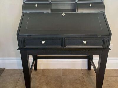 Solid Wood Opening-Front Desk