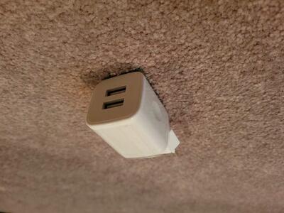 Euro USB wall charger