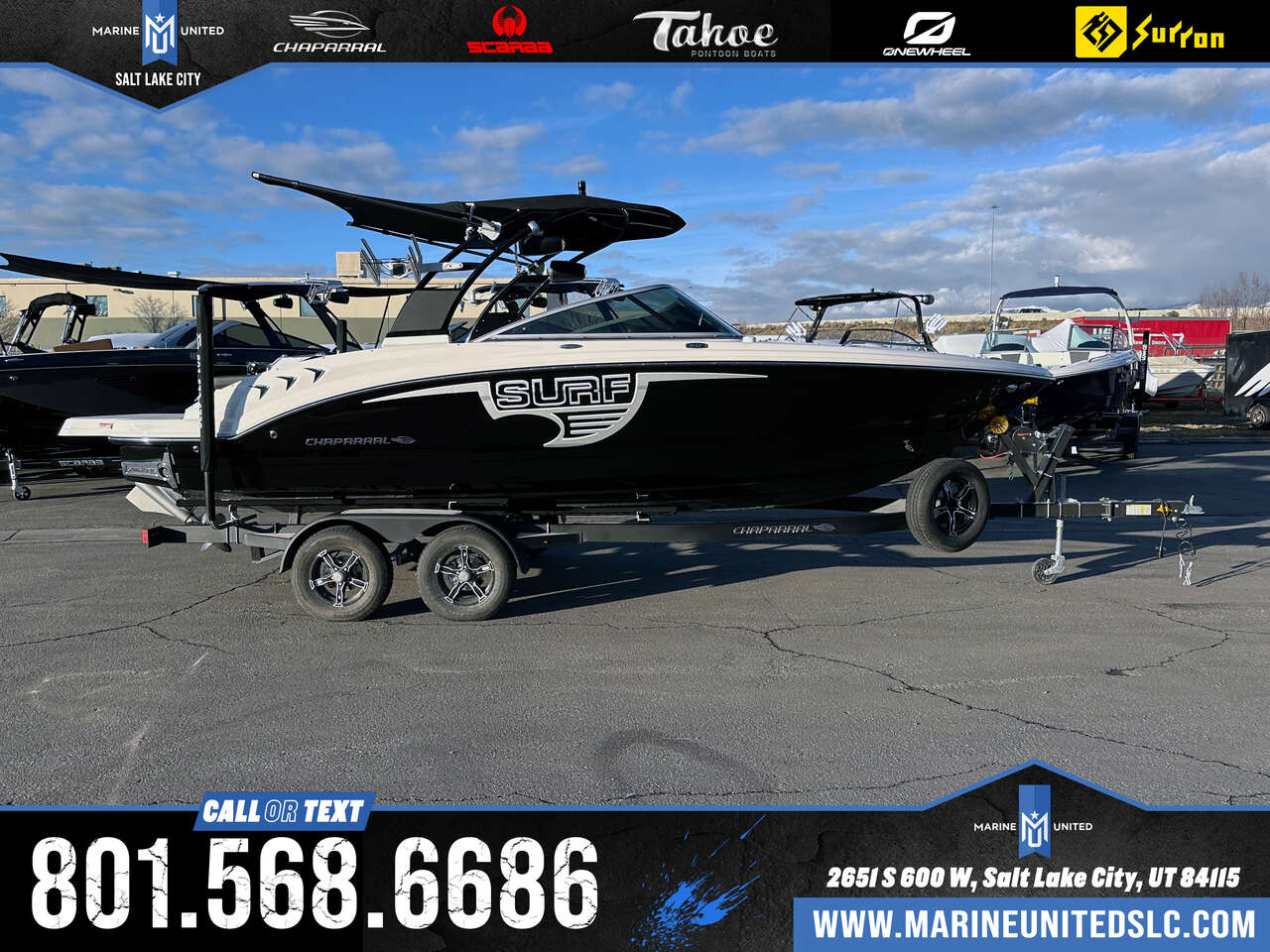 2024 CHAPARRAL 23 SURF BLACK BRAND NEW ((((FULLY LOADED))) ***MUST SEE***