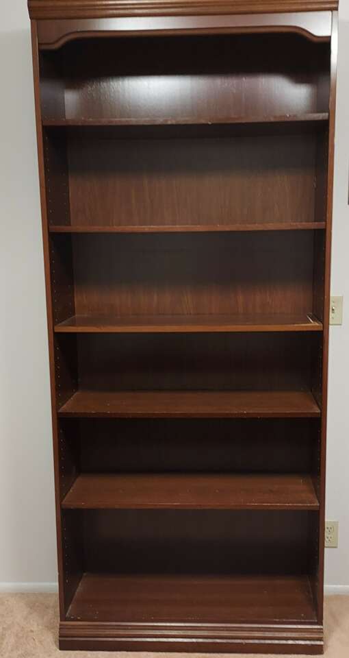 Three Tall Bookcases
