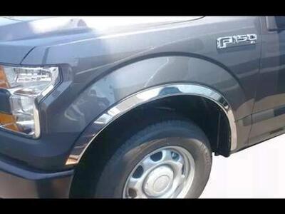 F-150 2015-17 Stainless Fender Trim Moulding