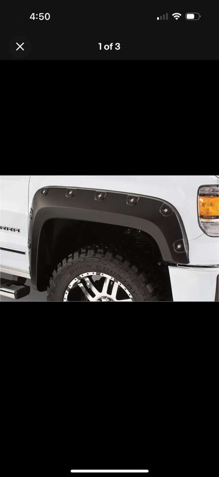 2007-13 Sierra 1500 Bushwacker Style Fender Flares