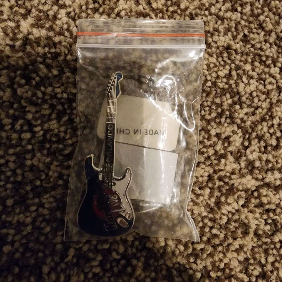 Vintage Hard Rock Cafe Orlando Shuttle Pin