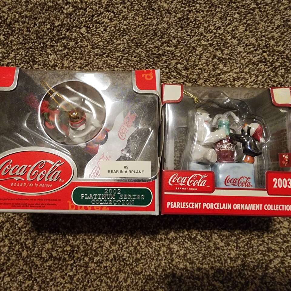 Coca-Cola Ornaments 2002, 2003