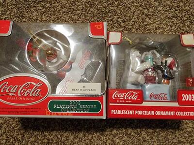 Coca-Cola Ornaments 2002, 2003