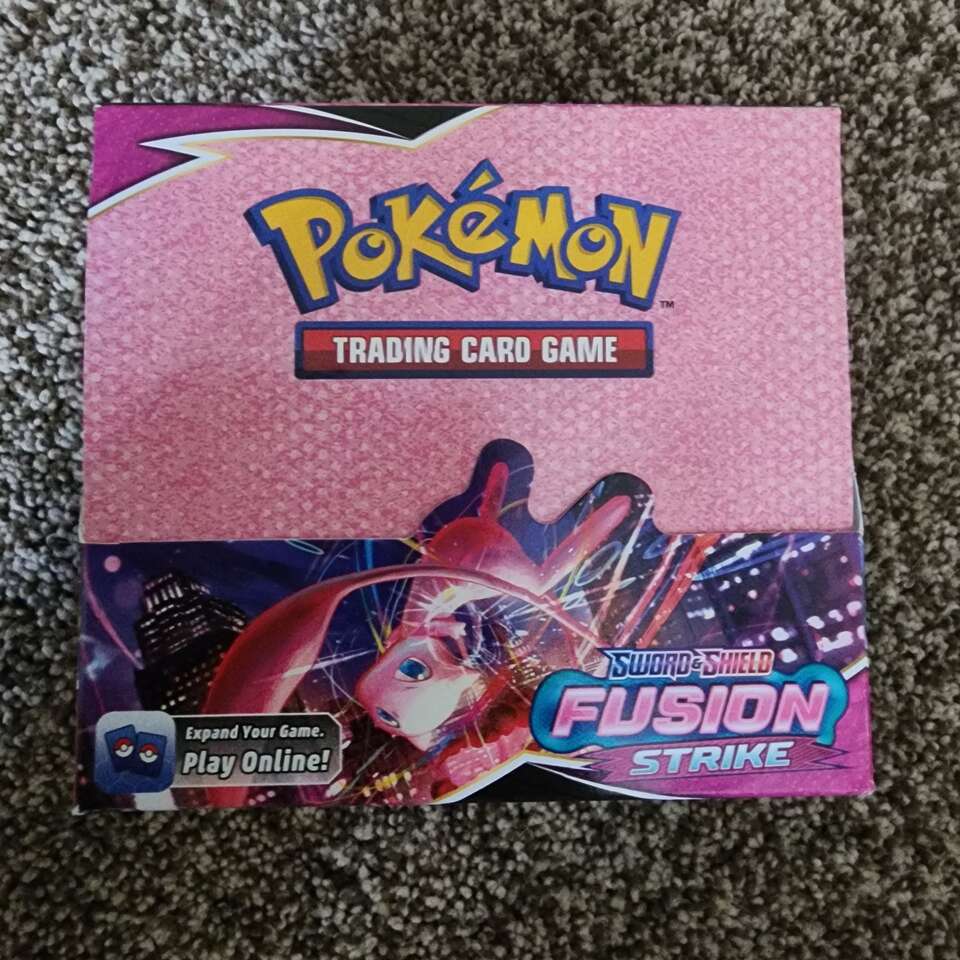 Empty Fusion Strike Pokemon Booster Box