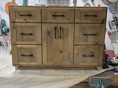 Solid Wood Cabinets (New)