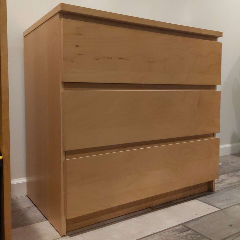 IKEA three drawer dresser Furniture