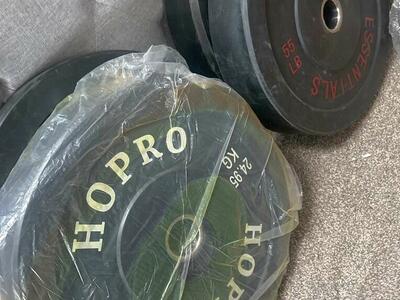 55lb Bumper Plates Ho Pro And Everyday Essentials