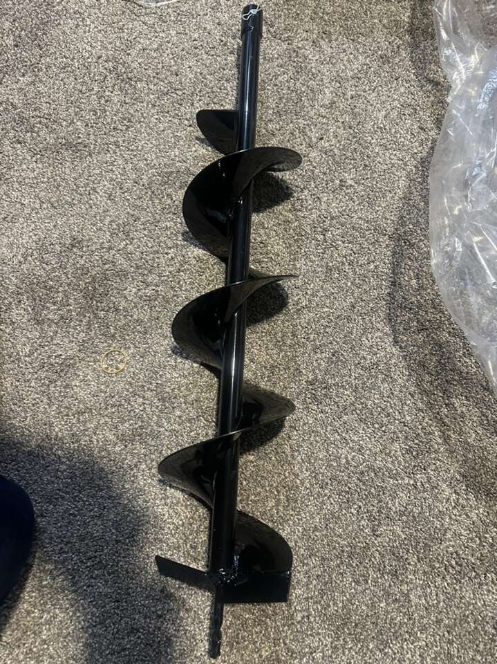 8 Inch Auger 30 Inch Long 3/4 Mounting Hole New