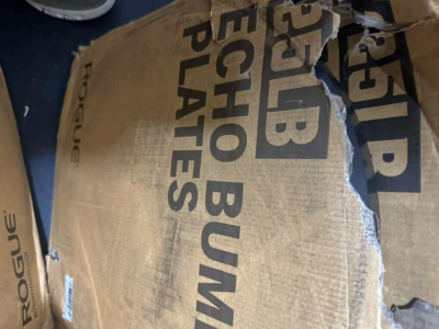 Rogue Echo Bumper Plates Pairs In 45 35 25 New