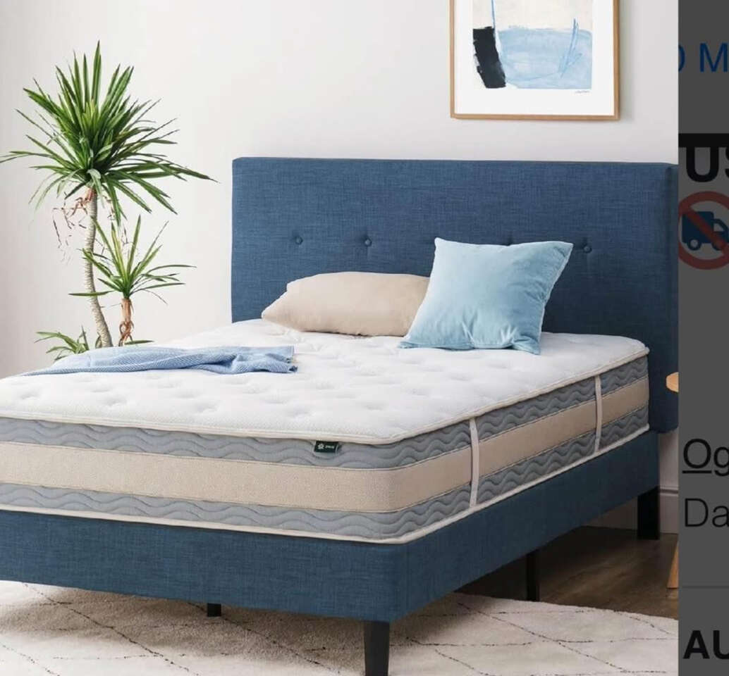 QUEEN 10" Zinus Comfort Support Hybrid Mattress