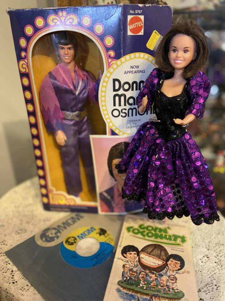 Vintage 1970's Donny and Marie Osmond Memorabilia Bundle