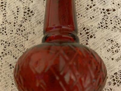 Avon, Ruby Red Small Bud Vase