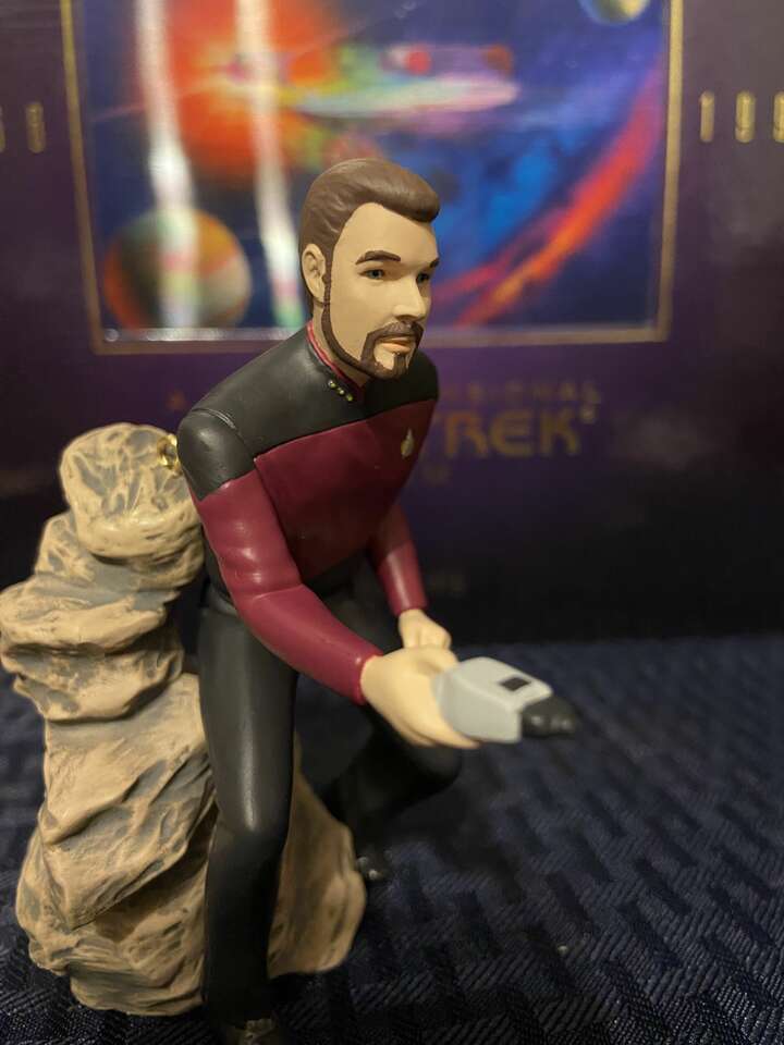 Vintage Hallmark Star Trek TNG Commander William T. Riker
